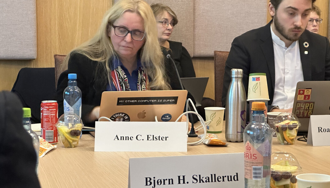 Anne C Elster var blant representantene som stilte spørsmål ved beregningene omkring energibruk i ny og gammel campus. Anne C Elster var blant representantene som stilte spørsmål ved beregningene omkring energibruk i ny og gammel campus.