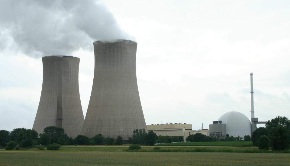 Kjernekraftverk i Grohnde i Tyskland. Er dette noe for Norge? Debatten går.