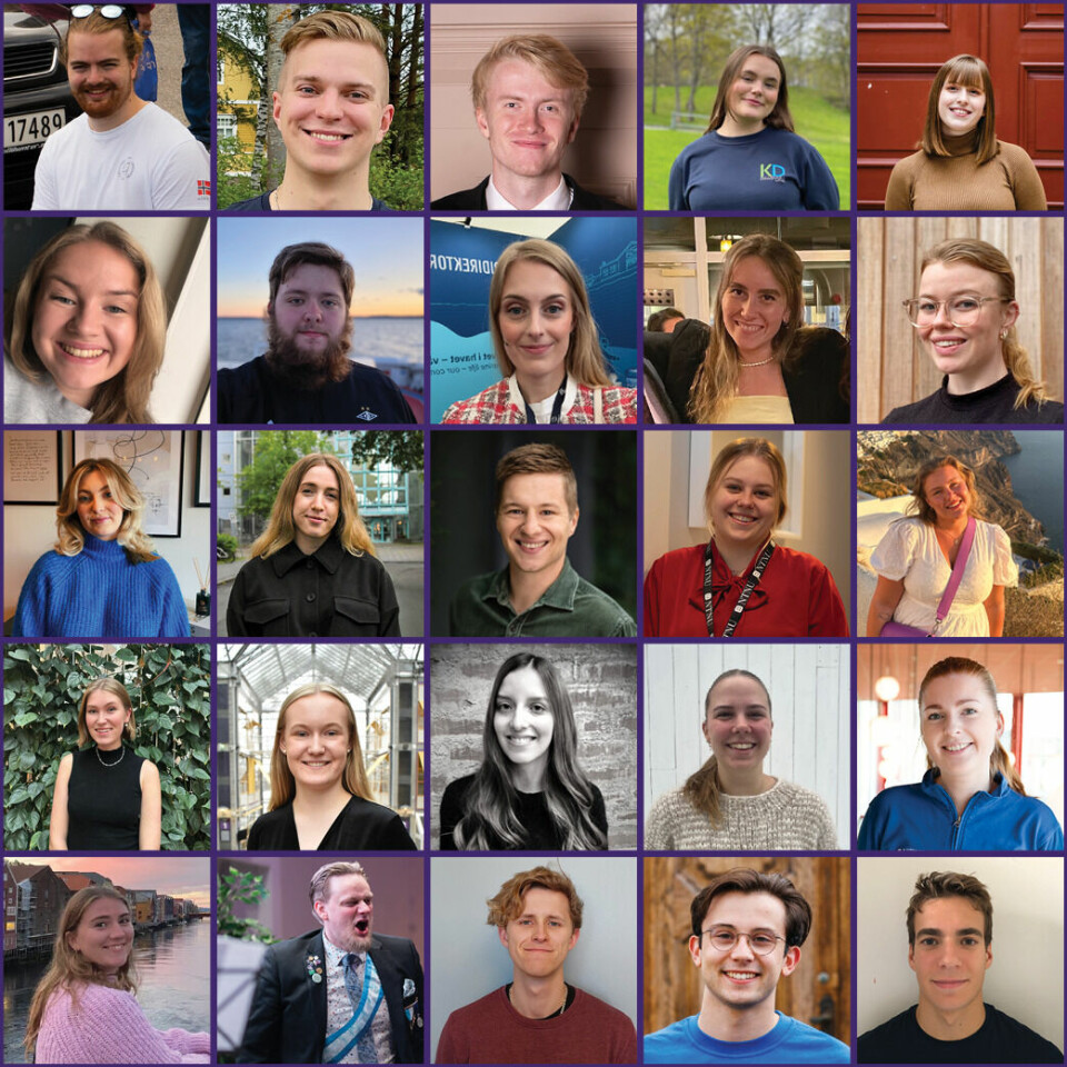 Her er de 25 nye representantene som er valgt inn i Studenttinget 2024. 21 av representantene er fra NTNU Trondheim, 2 fra NTNU Ålesund, og to fra NTNU Gjøvik.