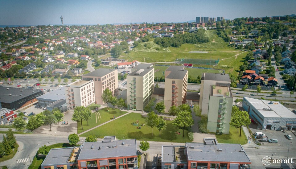 Sit planlegger å bygge 725 studentboliger med plass til 844 studenter i Nardovegen 12-14, like ved campus Gløshaugen.