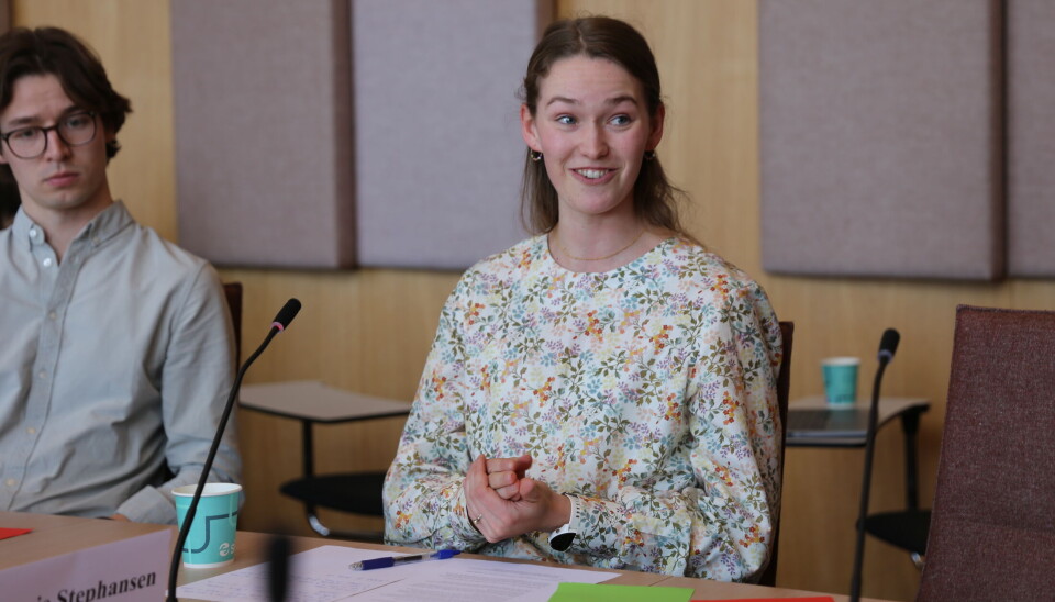 Ida Marie Stephansen pekte under valgdebatt på at et treårig stipendiatløp kan være bra for en del, men mener at fireårige løp også kan passe enkelte bedre.