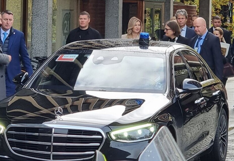 Ukrainas førstedame signerte avtale med UiO